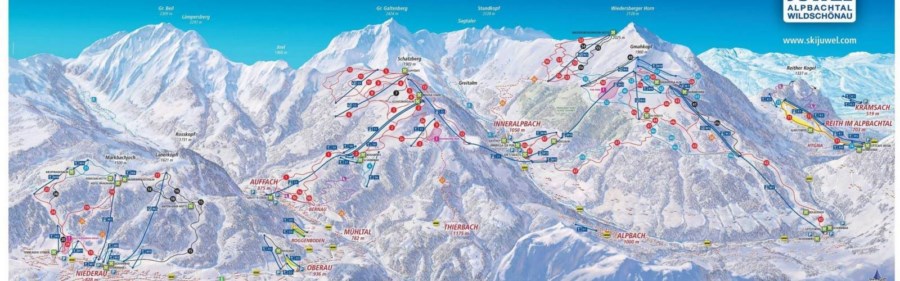 Skigebied Alpbach - Alpbachtal